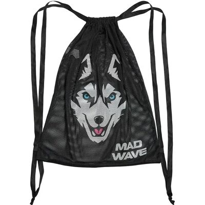Mad Mochila Saco Husky 65x50cm Black One Size Mad Mochila Saco Husky 65x50cm Black One Size