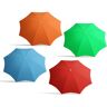 Atosa 220 Cm Orientable Aluminum Nylon Upf 4 Assorted 32/32 Mm Parasol Multicolor