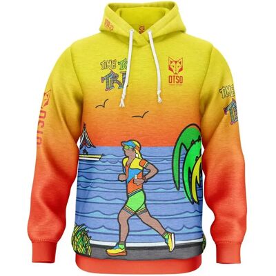 Otso Sudadera Con Capucha Time To Tri Run Multicolour L Otso Sudadera Con Capucha Time To Tri Run Multicolour L