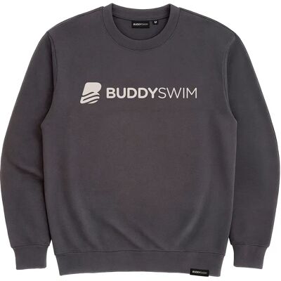 Buddyswim Sudadera Essential Charcoal M Buddyswim Sudadera Essential Charcoal M