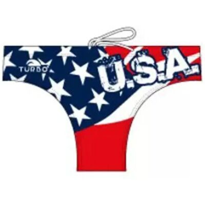 Turbo Bañador Slip Liverty Usa red / white 7-8 Años Turbo Bañador Slip Liverty Usa red / white 7-8 Años