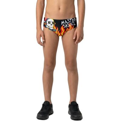 Turbo Bañador Slip Wp Skulls Halloween Black 7-8 Años Turbo Bañador Slip Wp Skulls Halloween Black 7-8 Años