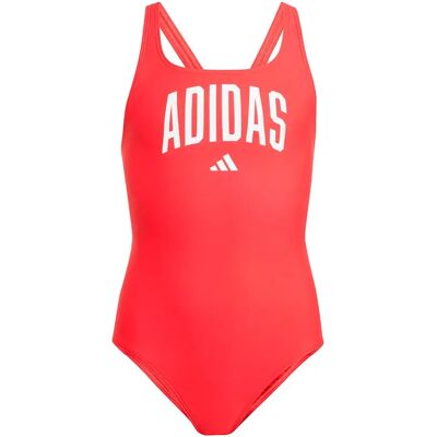 Adidas Traje De Baño Collegiate V-back Pure Ruby / White 7-8 Años Adidas Traje De Baño Collegiate V-back Pure Ruby / White 7-8 Años
