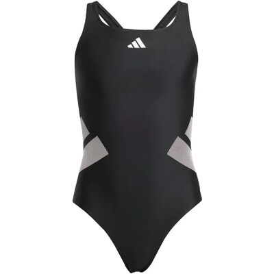 Adidas Traje De Baño Logo C-back Black / White 11-12 Años Adidas Traje De Baño Logo C-back Black / White 11-12 Años