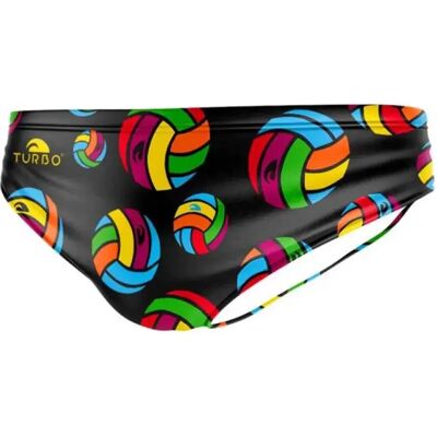 Turbo Bañador Slip Multi Balls 06 Black 2 Años Turbo Bañador Slip Multi Balls 06 Black 2 Años