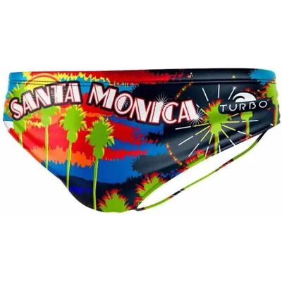 Turbo Bañador Slip Waterpolo Santa Monica Multicolor 7-8 Años Turbo Bañador Slip Waterpolo Santa Monica Multicolor 7-8 Años