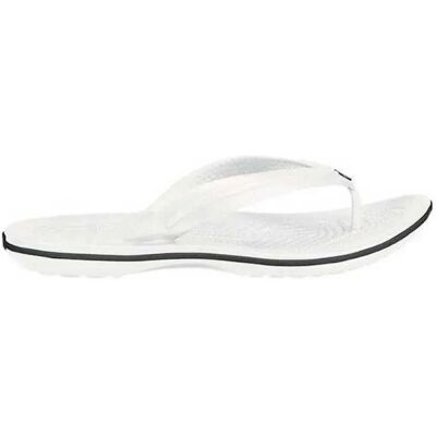 Crocs Chanclas Crocband White EU 46 1/2 Crocs Chanclas Crocband White EU 46 1/2