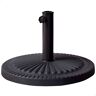 Aktive Circular Base Umbrella Polyresin 38-48 Mm Negro 49 x 33 cm