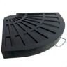 Aktive Umbrella Base Triangular Polyresin Negro 47 x 64 x 4 cm