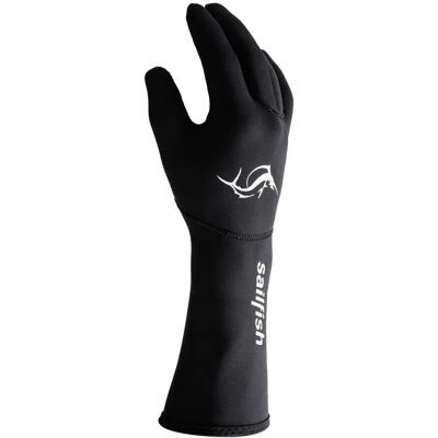 Sailfish Guantes De Neopreno Black XS Sailfish Guantes De Neopreno Black XS