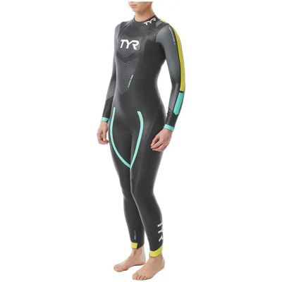 Traje de neopreno TYR Hurricane Category 2 para mujer - Negro - XS Traje de neopreno TYR Hurricane Category 2 para mujer - Negro - XS