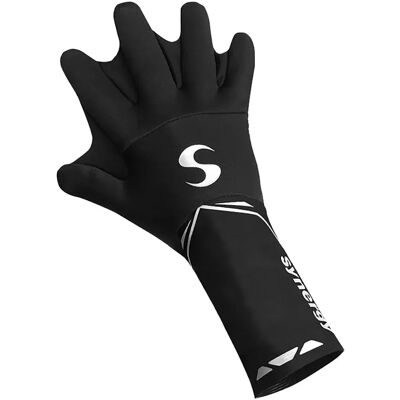Synergy Guantes De Natación Swim Black S Synergy Guantes De Natación Swim Black S