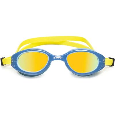 Synergy Gafas De Natación Trisight Silicone Blue / Gold One Size Synergy Gafas De Natación Trisight Silicone Blue / Gold One Size