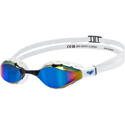 Arena Gafas De Natación Sir Sonic-mirror Blue / White One Size Arena Gafas De Natación Sir Sonic-mirror Blue / White One Size
