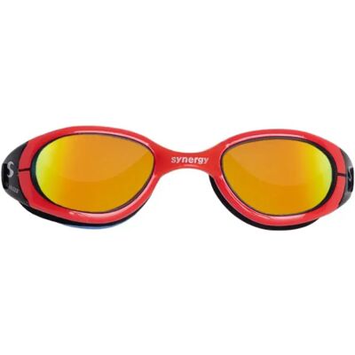 Synergy Gafas De Natación Polarizadas Trisight Silicone Black / Red Yellow Synergy Gafas De Natación Polarizadas Trisight Silicone Black / Red Yellow