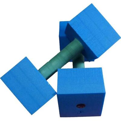 Leisis Mancuerna Alter-gim Square Blue One Size Leisis Mancuerna Alter-gim Square Blue One Size