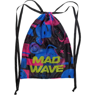 Mad Mochila Saco Dry Mesh Blue / Magenta / Black 65 x 50 cm Mad Mochila Saco Dry Mesh Blue / Magenta / Black 65 x 50 cm