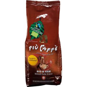Piu Caffe Bio & Fair Coffee Beans 750g Dorado