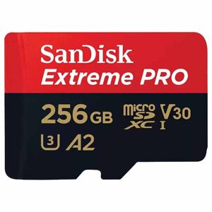 SanDisk Extreme Pro 256gb Microsdxc Memory Card Dorado