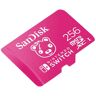 SanDisk Nintendo Switch Fortnite Edition Microsdxc Memory Card 256gb Rosa