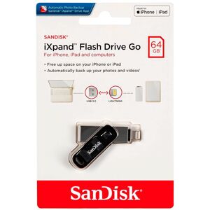 SanDisk Ixpand 64gb Iphone/ipad Pendrive Negro