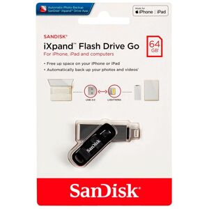 SanDisk Ixpand 64gb Iphone/ipad Pendrive Negro