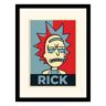 Pyramid Collector Print Framed Poster Rick Campaign White Background Dorado