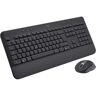 Logitech Mk650 Wireless Keyboard And Mouse Plateado Nordic QWERTY