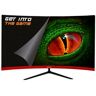 Keep Out Xgm24c 24´´ 4k Ips Led 100hz Curved Gaming Monitor Transparente