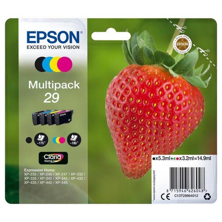 Epson 29 Claria Home Blister Ink Cartrige Multicolor