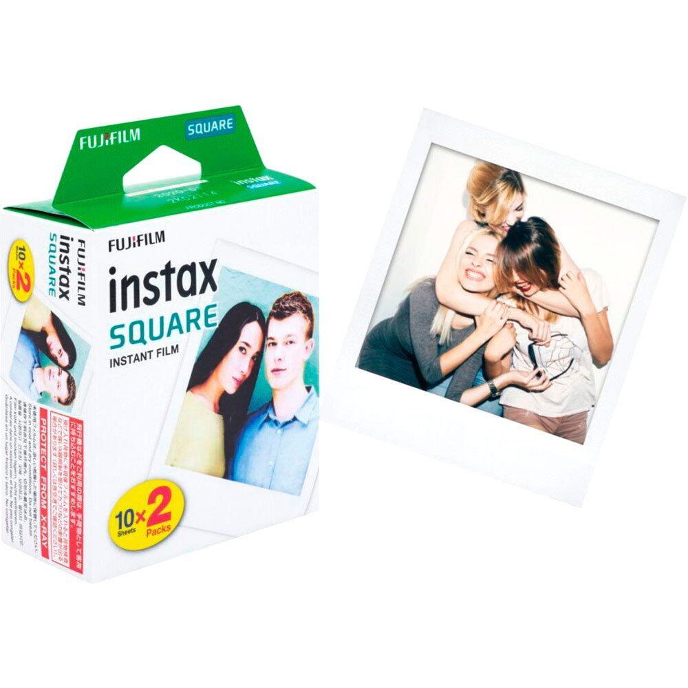 Fujifilm 10x2 Instax Square Film Blanco