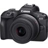 Canon Eos R100+ Rf-s 18-45 + 55-210 Mm Compact Camera Negro