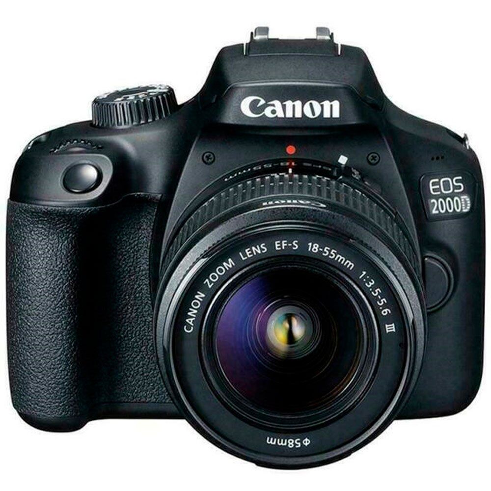 Canon Eos 2000d Compact Camera 18-55 Mm Plateado