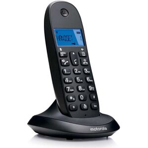 Motorola C1001lb+ Wireless Landline Phone Negro