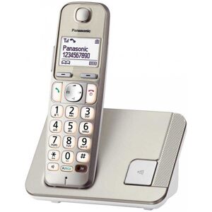 Panasonic Kx-tge 210 Wireless Landline Telephone Plateado