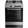 Beko Fsg 62000 Dxl Butane Gas Kitchen With Oven 4 Burners Plateado 60 cm