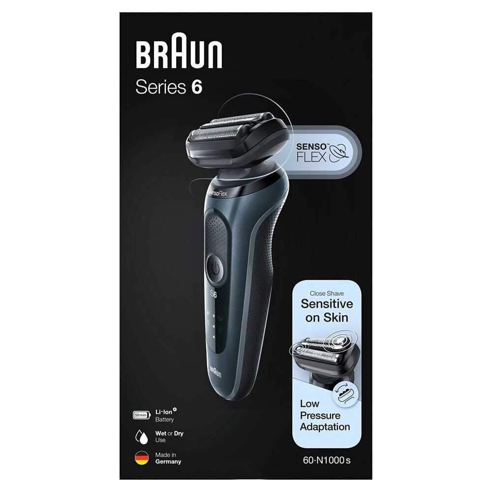 Braun Series 6 60-n1000s Shaver Negro