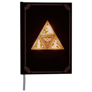 Paladone Zelda Triforce Light-up Notebook Negro