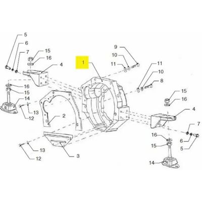 Vetus Carcasa Del Volante Vf4/5 One Size Vetus Carcasa Del Volante Vf4/5 One Size
