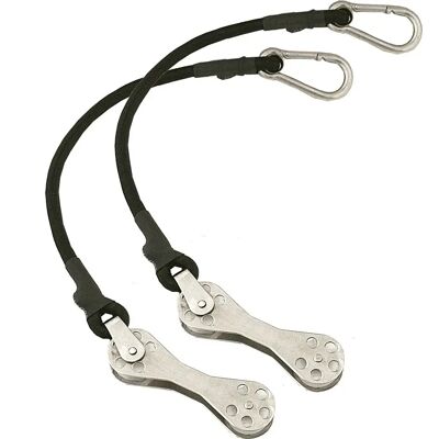 Taco Metals Cuerda De Choque Con Doble Polea 12 Pulgadas 1 Pieza One Size Taco Metals Cuerda De Choque Con Doble Polea 12 Pulgadas 1 Pieza One Size