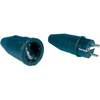 Talamex Tapón De Goma Para Tierra Black One Size Talamex Tapón De Goma Para Tierra Black One Size