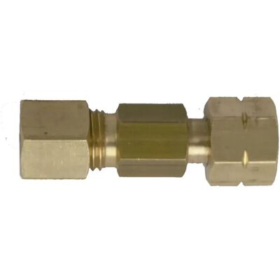 Talamex Accesorio De Gas Recto De Compresión X 1/4´´ Con Rosca Izquierda Latón 8 Mm One Size Talamex Accesorio De Gas Recto De Compresión X 1/4´´ Con Rosca Izquierda Latón 8 Mm One Size