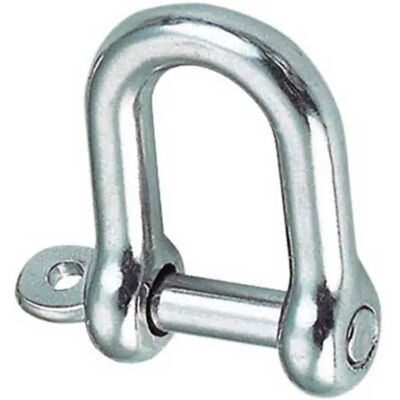 Euromarine A4 Grillete Recto De Pasador Fijo Grey 8 mm Euromarine A4 Grillete Recto De Pasador Fijo Grey 8 mm