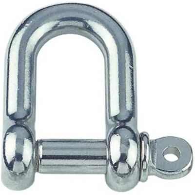 Euromarine Candado Corto De Grillete Recto A4 2 Unidades Grey 10 mm Euromarine Candado Corto De Grillete Recto A4 2 Unidades Grey 10 mm