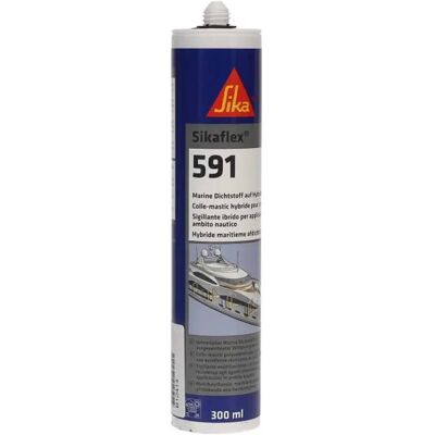 Sika Sellador 591 300ml White One Size Sika Sellador 591 300ml White One Size
