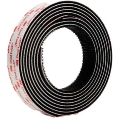 3M Cinta De Doble Cierre 5 M Black 25 mm 3M Cinta De Doble Cierre 5 M Black 25 mm