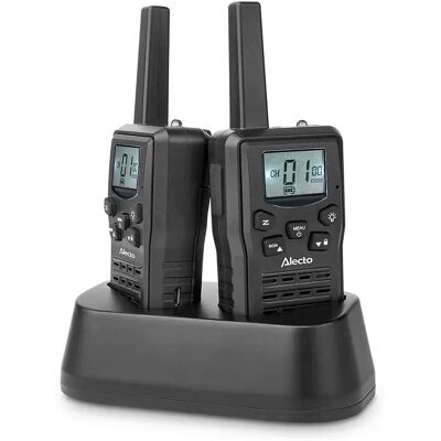Alecto Walkie-talkie Fr200bk Black One Size Alecto Walkie-talkie Fr200bk Black One Size
