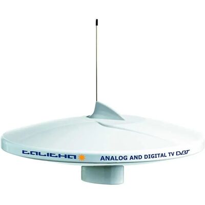 Glomex Antena De Tv Thalita V9125agcu/dab White One Size Glomex Antena De Tv Thalita V9125agcu/dab White One Size