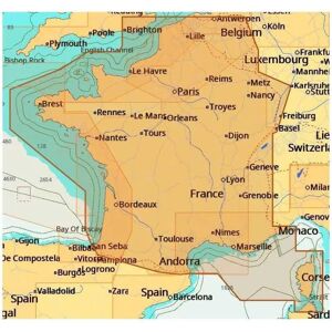 C-map Carta Náutica Costera E Interior De Francia Multicolor One Size C-map Carta Náutica Costera E Interior De Francia Multicolor One Size