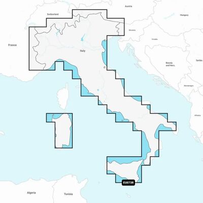 Garmin NSEU073R - Cartografía para lagos y ríos de Italia Garmin NSEU073R - Cartografía para lagos y ríos de Italia
